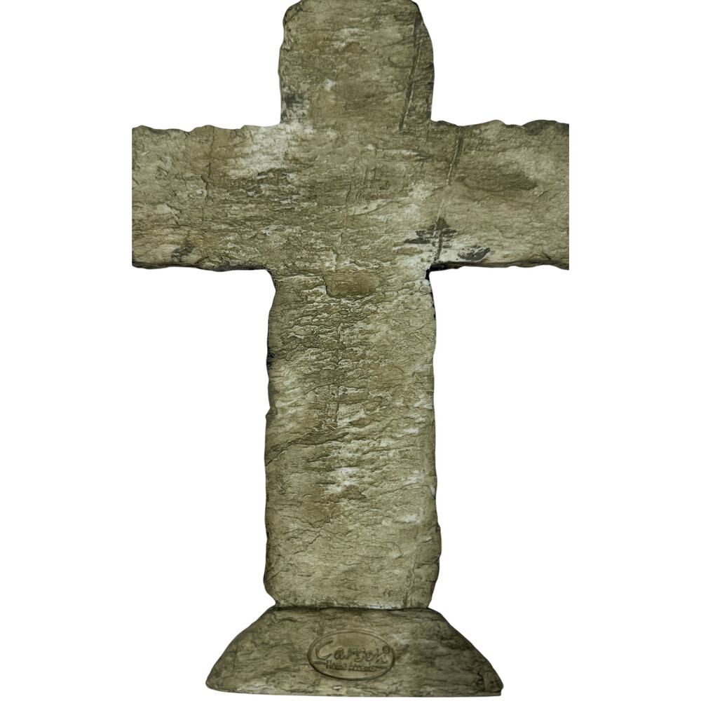 3D RESIN CROSS OF CHRIST "God Grant Me The Serenity..." Standing Cross - Picture 5 of 15